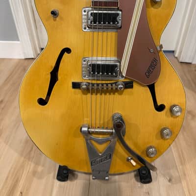 Gretsch Streamliner 1974 - Yellow nitrocellulose image 3