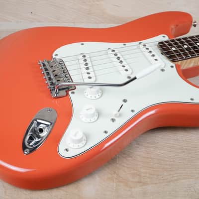 Fender Custom Shop 1960 Stratocaster 1997 John Page Fiesta Red w/ OHSC, COA, Case Candy image 8
