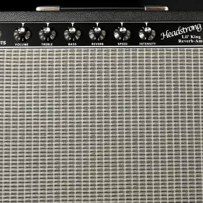 Headstrong Lil’ King Reverb - Black / Aged Silver. GA-SC64 12” image 5