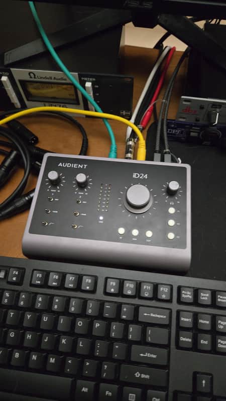 Audient iD24 USB-C Audio Interface 2023 - Present - Black image 1