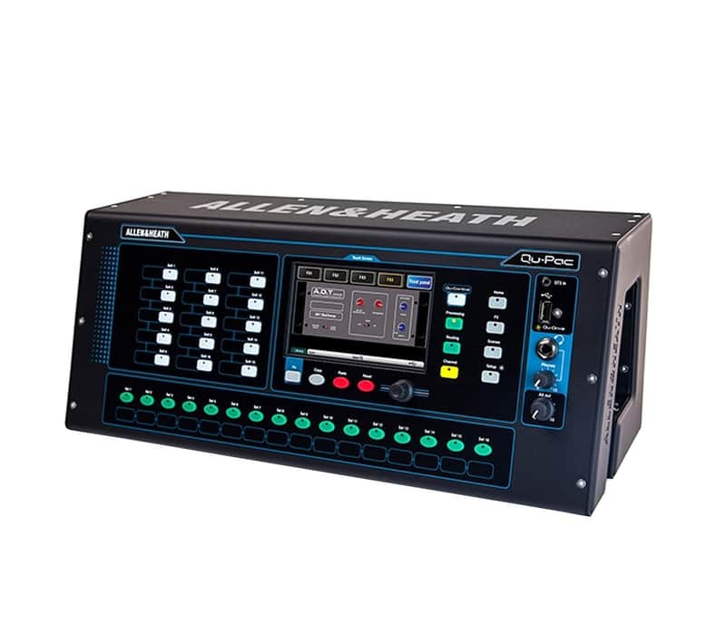 Allen & Heath QU-PAC Ultra-Compact Digital Mixer with Touchscreen image 1