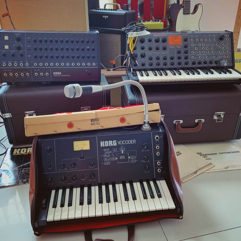 Korg MS20 Analog Synthesizer,SQ10 Analog Sequencer, VC10 Analog Vocoder image 1