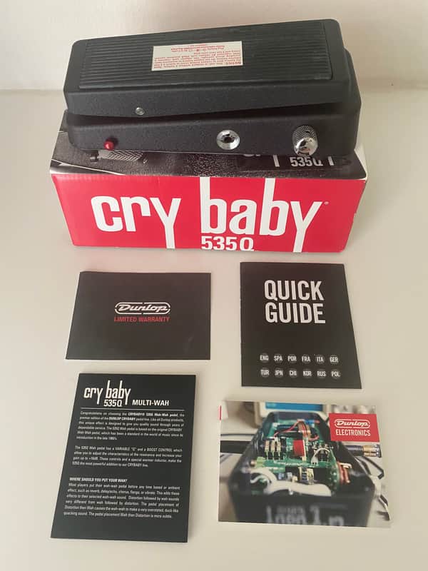Dunlop 535Q Cry Baby Multi-Wah 1994 - 2021 Black image 1