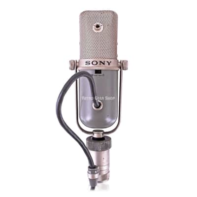 Sony C37P Mic FET Condenser Microphone Vintage Rare Serviced C-37P image 3