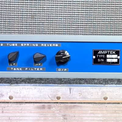 AMPTEK SR12 Rackmount 1960s Tube Spring Reverb w/ Triad Transformers, Tank Input Filtering Control, BX20 + 6G15 + Tallbird Inspired image 2