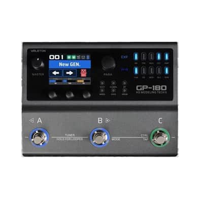 Valeton GP-180(IN STOCK USA DEALER)Multi Effects Processor Latest SnapTone Technology NAM(Neural Amp Modeler) File Conversion, Battery, Over 200 Premium Effects Second-Generation HD Modeling Technology image 2