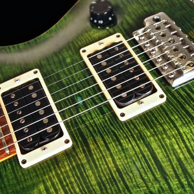 1992 Paul Reed Smith PRS CE-24 Flame Top ~ Vintage Pre-factory ~ Emerald Green image 5