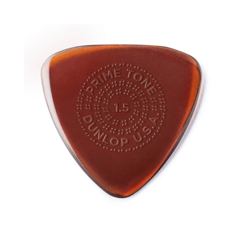 Dunlop Primetone Small Triangle Grip Pick 1.5mm 3-Pack image 1