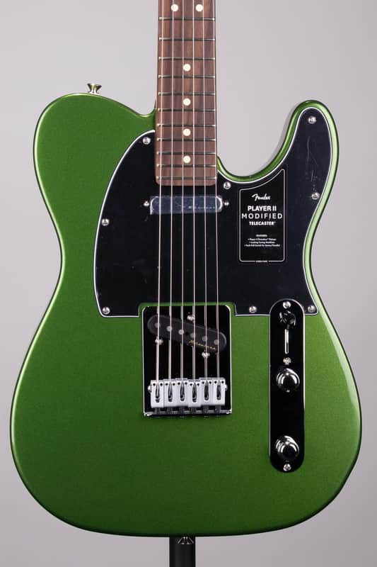 Fender Player II Modified Telecaster Electric Guitar - Harvest Green Metallic, Rosewood Fingerboard image 1
