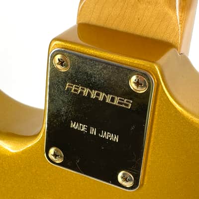1999 Fernandes R-8G Stratocaster - Aztec Gold image 12