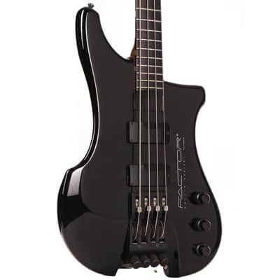Kubicki Ex-Factor 4-String Bass Black image 1