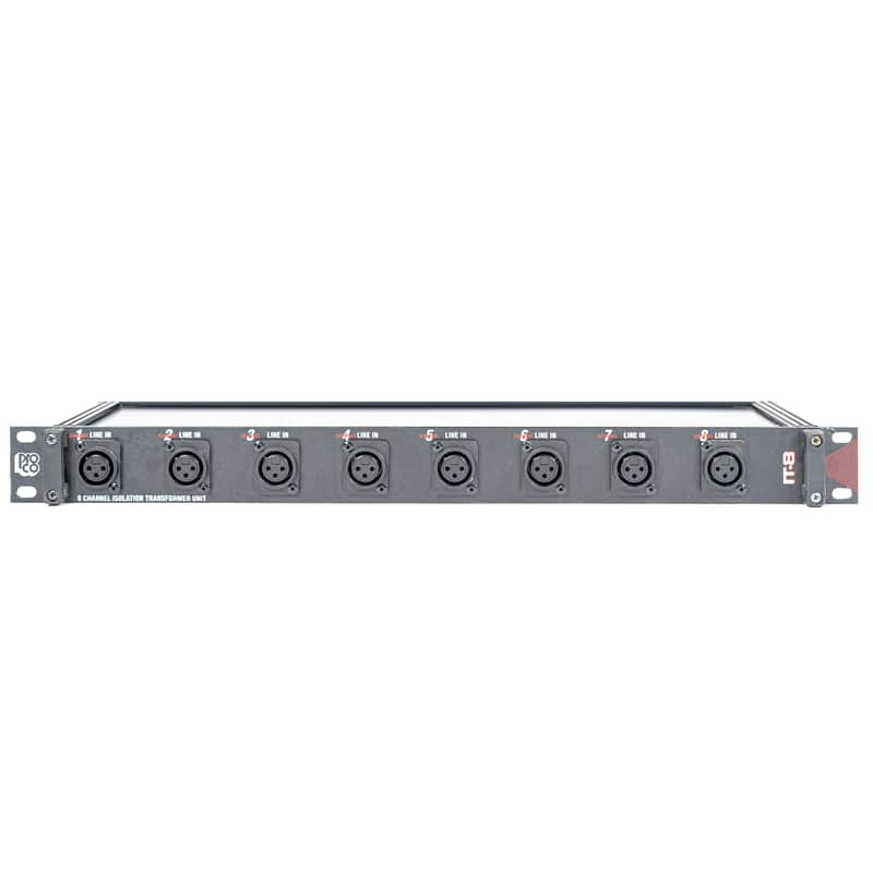 Pro Co Sound IT8A 8-Channel Rackmountable Balancing Isolation Transformer image 1
