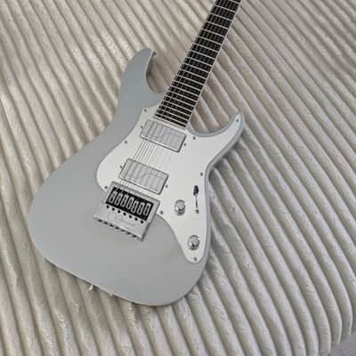 ESP LTD KS M-7 Evertune Ken Susi Signature 2016 - Present - Metallic Silver image 2