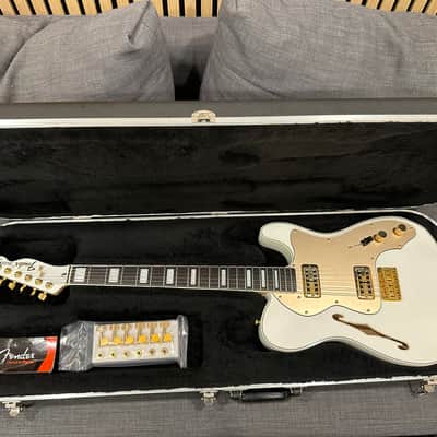 Fender Telecaster Thinline Super Deluxe 2012 - 2016 - Olympic White image 19