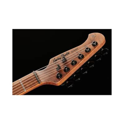 Harley Benton Fusion-III EMG HT Roasted SBK Matte Black image 15