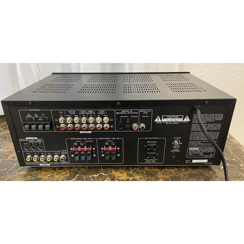 TEAC AG-D8900 AV Dolby Digital Home Theater Receiver HiFi Stereo