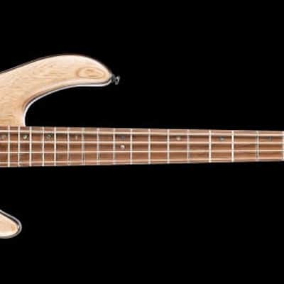 Cort Artisan Element 4-String Natural Open Pore Finish, Bartolini Electionics image 5