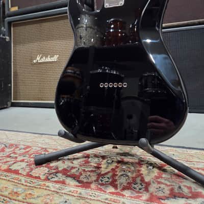 Fender/Warmouth Swamp Ash 70s Hardtail Stratocaster Partscaster - Black W/ HSC (C016-13) image 9