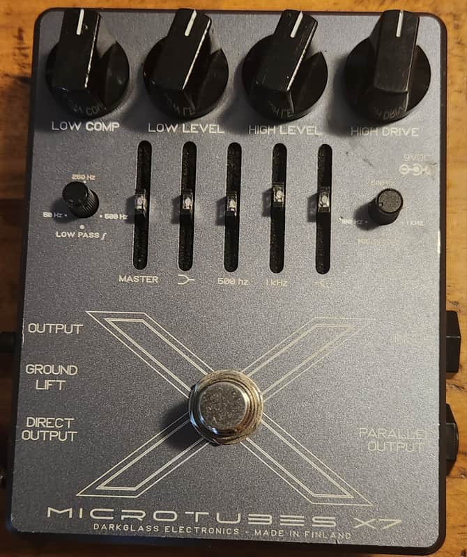Darkglass Electronics Microtubes X7 Multiband Distortion 2018 - Present - Grey image 1