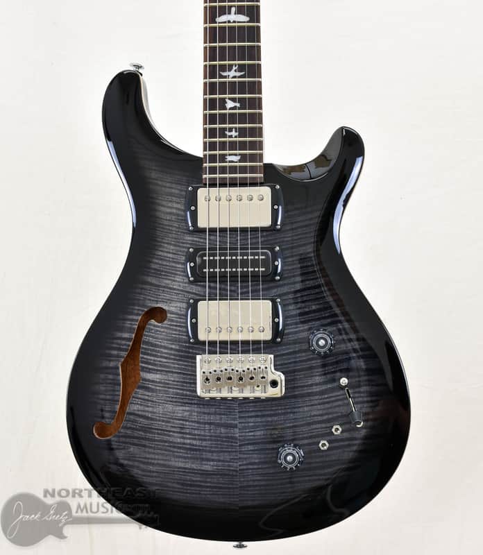 PRS SE Special Semi-Hollow - Charcoal Burst (s/n: 7930) image 1