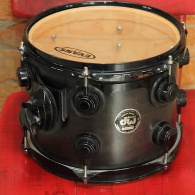 DW Collector's 10"x 8" tom ebony stain image 7
