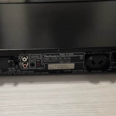 VINTAGE TECHNICS STEREO SYNTHSESIZER TUNER FM/AM/MADE IN JAPAN image 3
