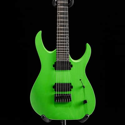 Mayones Duvell DT 7 B26.5 Monolith Lime Green Matte image 1