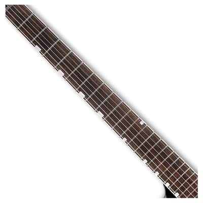 ESP LTD MH-200HT QM Electric Guitar - Dark Brown Sunburst image 3
