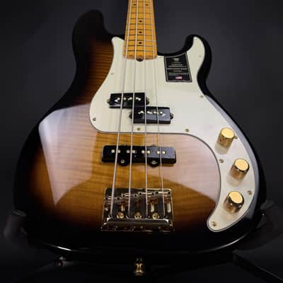 Fender 75th Anniversary American Professional PJ Bass - 2-Color Sunburst image 3