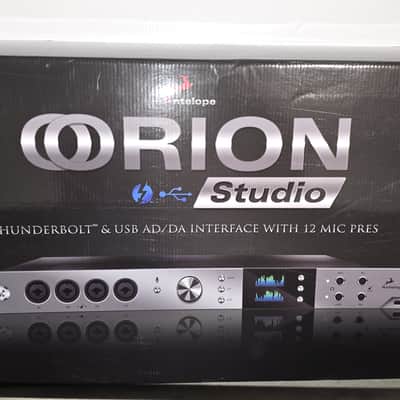 Antelope Audio Orion Studio Thunderbolt / USB Audio Interface 2010s - Silver image 3