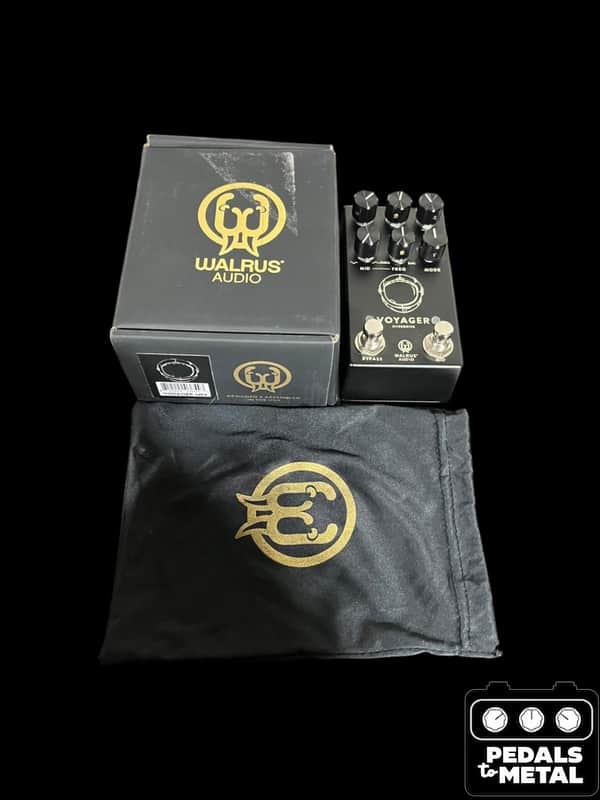 Walrus Audio Voyager MKII Preamp / Overdrive 2024 - Present - Black - X17617 image 1