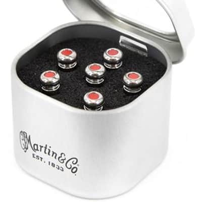 Martin Luxe Liquidmetal Bridge Pin Set Chrome image 2