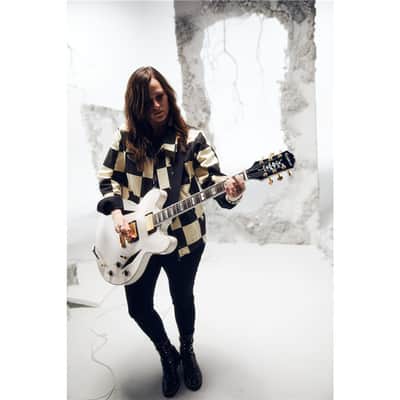 EPIPHONE Emily Wolfe White Wolf sheraton image 9