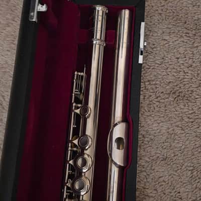 Muramatsu M-40 Tokyo Vintage Flute Silver Headjoint with Muramatsu Case 0KL6 image 5