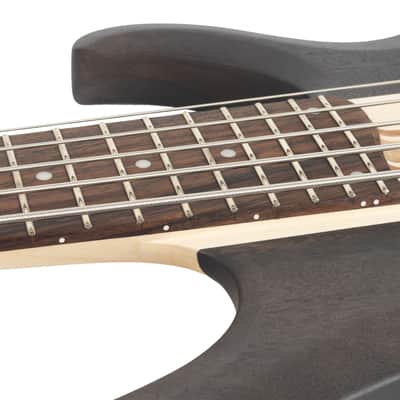 Ibanez BTB605TGF BTB Standard 5-String Electric Bass - Transparent Gray Flat image 7