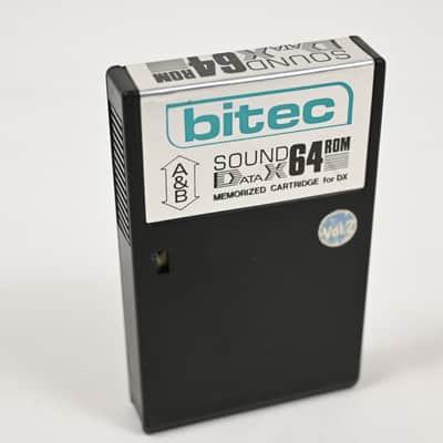 Yamaha DX7 Data ROM Cartridge Bitec Vol.2 *Ultra Rare*