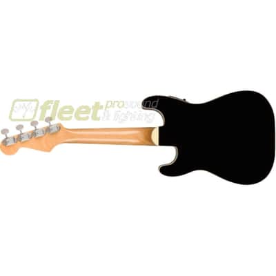 Fender Fullerton Stratocaster Uke - Black (0971653106) image 2