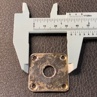 Vintage 1960-1970 Gibson Les Paul Jack Plate - Gold image 6