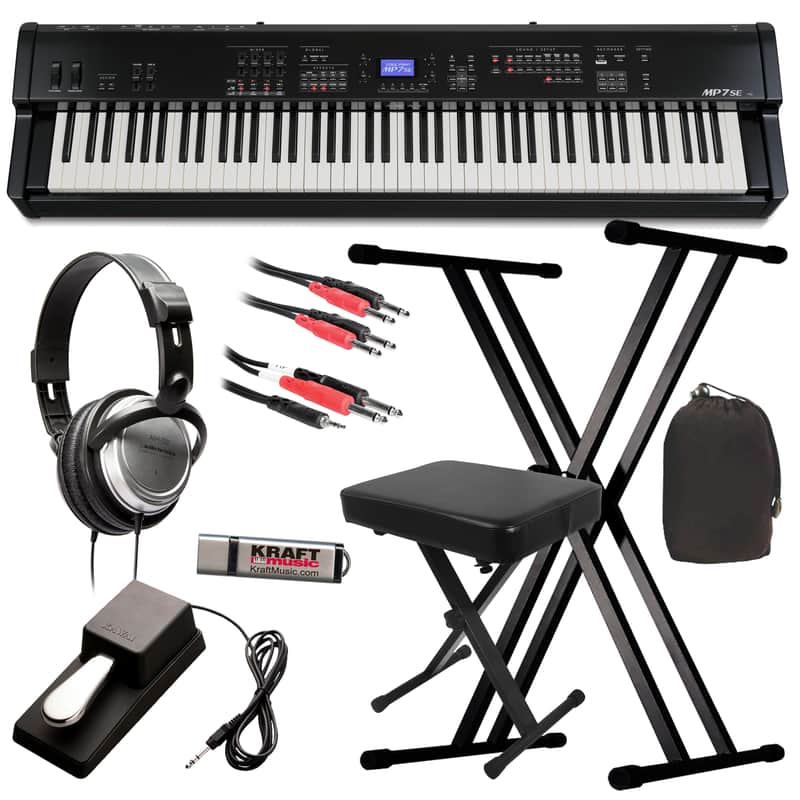 Kawai MP7SE Stage Piano KEY ESSENTIALS BUNDLE image 1
