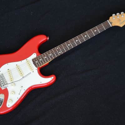 Fender/Squier Stratocaster 1960s Vintage Style*rare model made in Japan*neck has a fine thick rosewood slab board!*100% original/mint condition/from first owner/frets are as new*looks/plays/sounds fantastic*affordable vintage Strat=BUY NOW! HAVE FUN! image 1