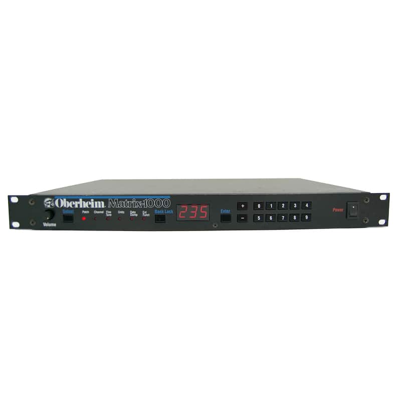 Oberheim Matrix 1000 Rackmount 6-Voice Synthesizer image 2