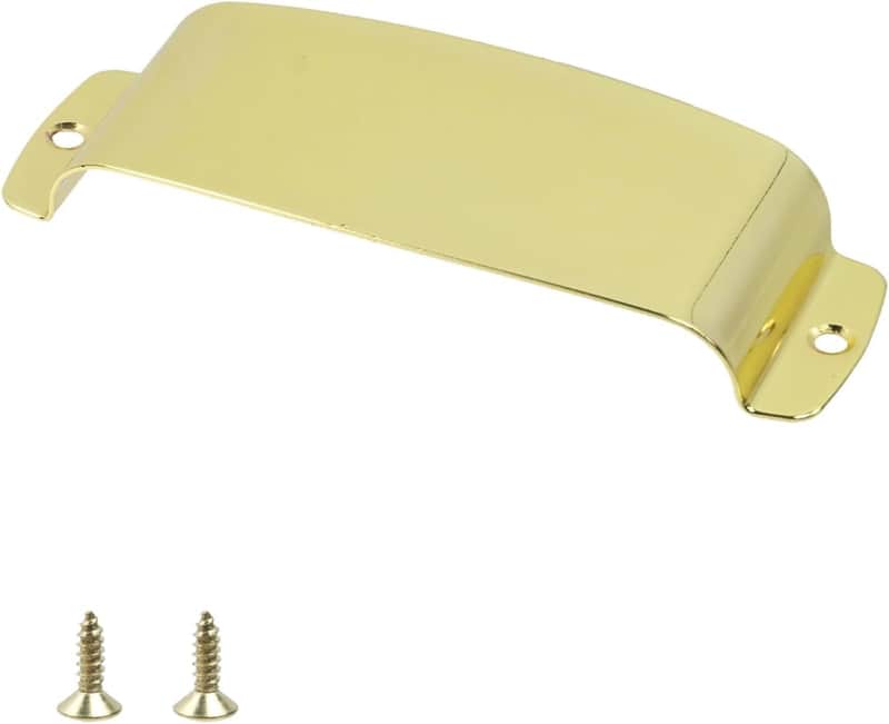 NEW GOLD JAZZ BASS GUITAR NECK PICKUP COVER PLATE J Bass image 1