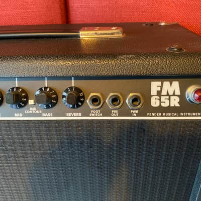 Fender FM 65R 2-Channel 65-Watt 1x12" Solid State Guitar Combo 2003 - 2008 - Black image 6