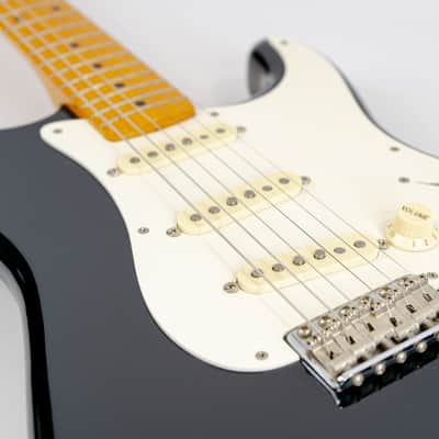 Late 90s Fender Stratocaster '57 Reissue ST57 Electric Guitar - CIJ - Black image 4