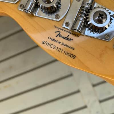 Squier Vintage Modified Telecaster Bass Special 2013 - 2014 - Vintage Blonde image 10