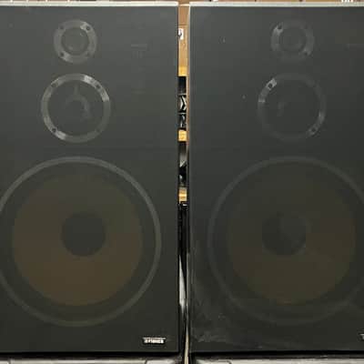 Fisher ST-925 - Wood 130 Watts 8Ω 15" Speaker - Floor - 3 Way System - Pair image 2