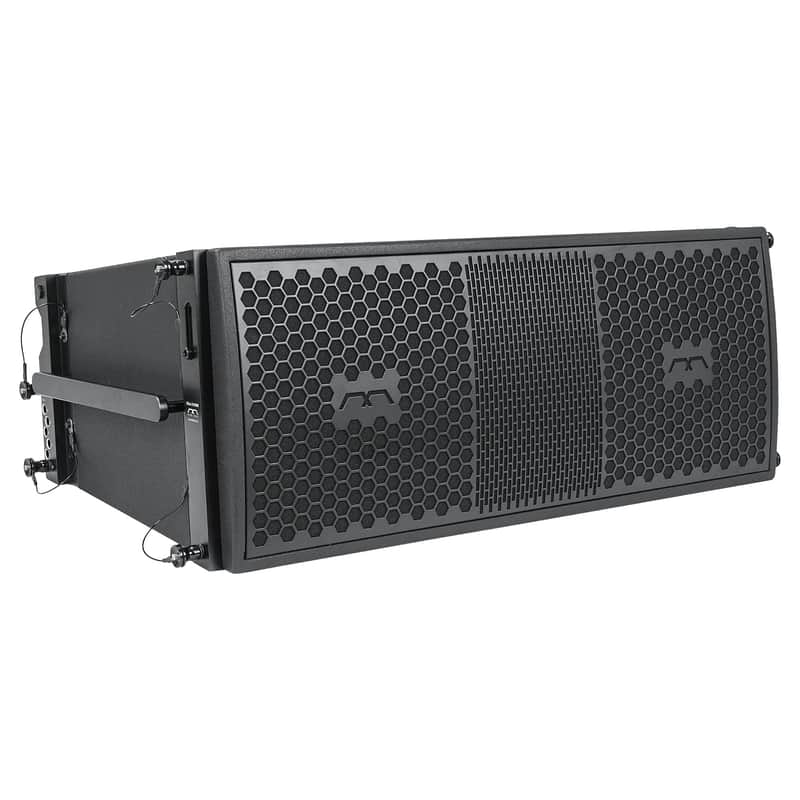 FILA-210WR | MODE Audio Weatherproof Outdoor Dual 10″ 1200W Passive Line Array Loudspeaker with Italian Neodymium Drivers, Full-Range / Bi-Amp, Black image 1