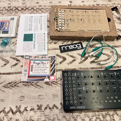 Moog Mavis Monophonic Analog Synthesizer Voice 2022 - Present - Black image 2