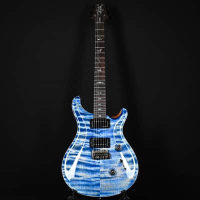 PRS Custom 24 Wood Library w/ 10-Top, Brazilian Rosewood, & McCarty III Pickups- Faded Blue Jean 2026 (0422580) image 2