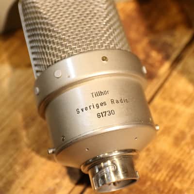 Neumann M 49 Large Diaphragm Multipattern Tube Condenser Microphone 1952 - 1974 - Nickel image 6